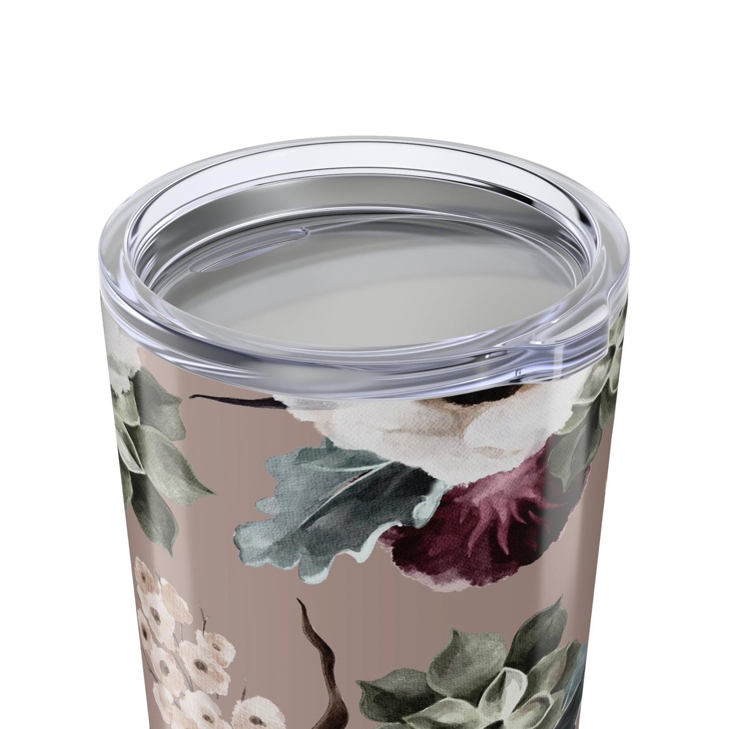 Hollyhock Garden Tumbler 20oz