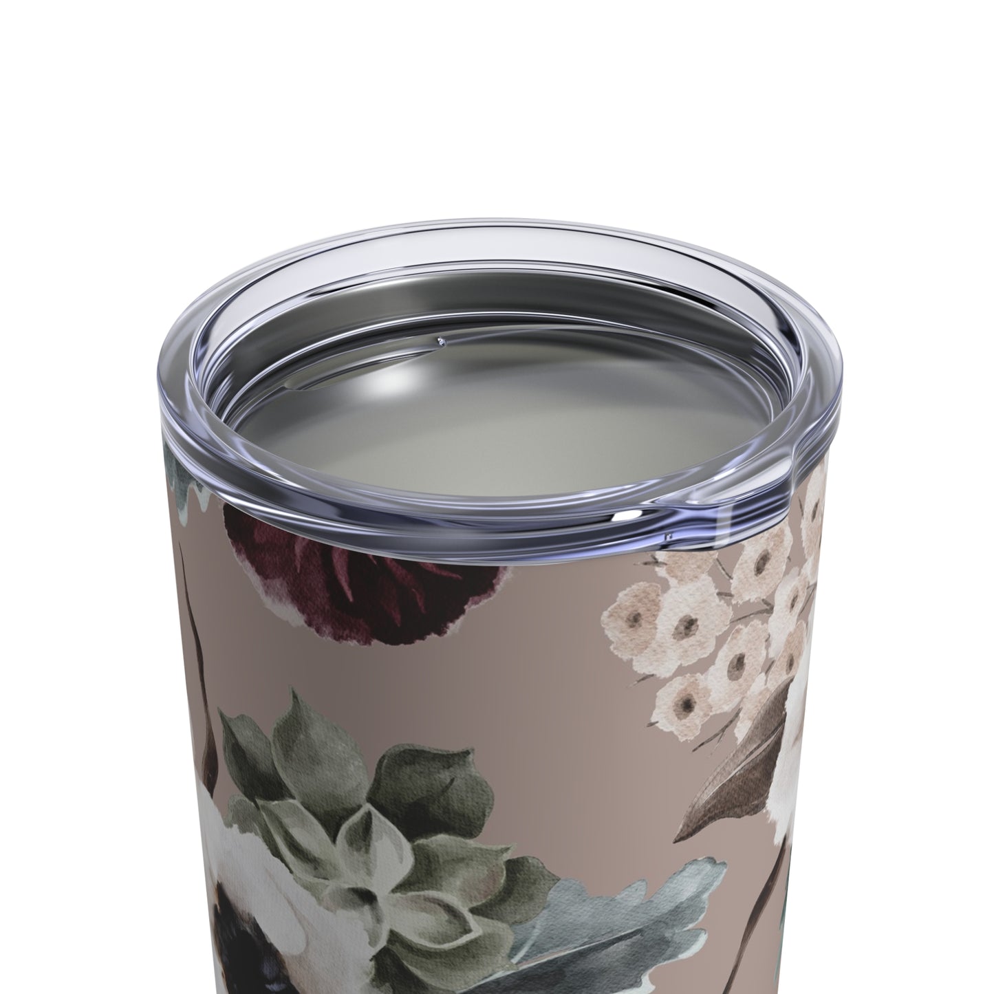 Hollyhock Gardening Tumbler 10oz