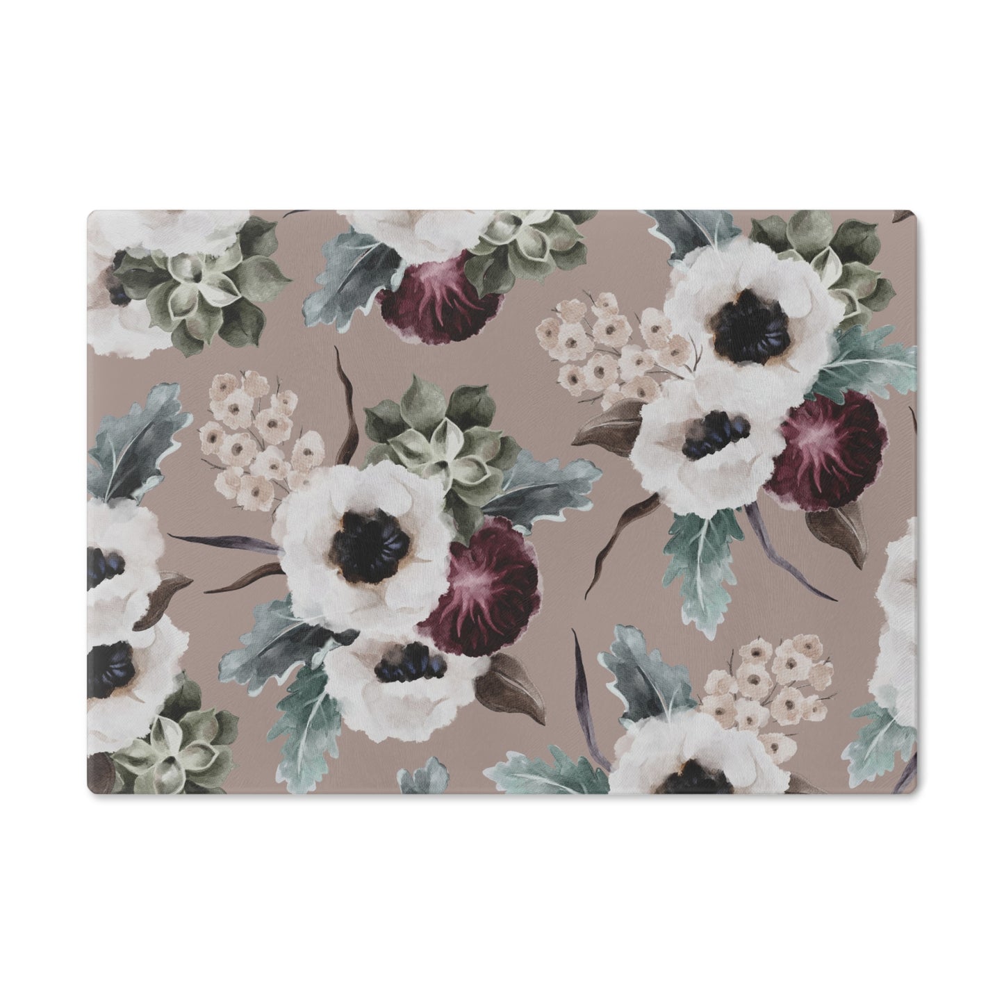 Hollyhock Cutting Board
