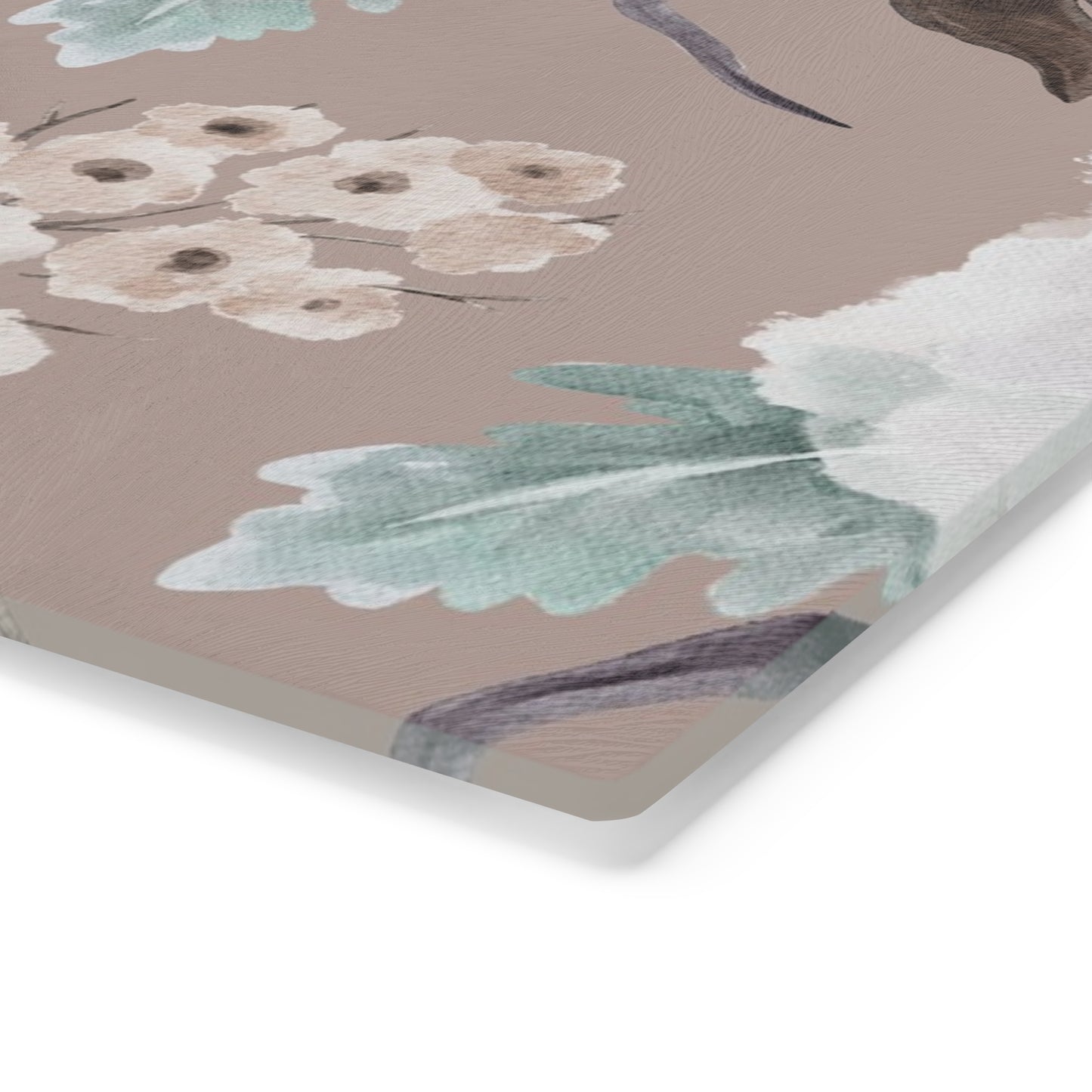 Hollyhock Cutting Board