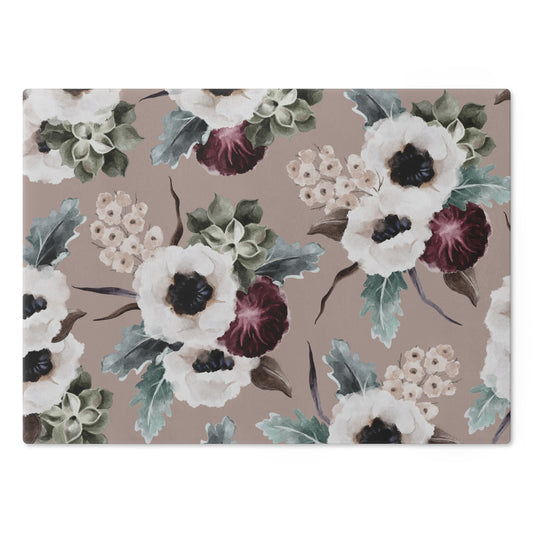 Hollyhock Cutting Board