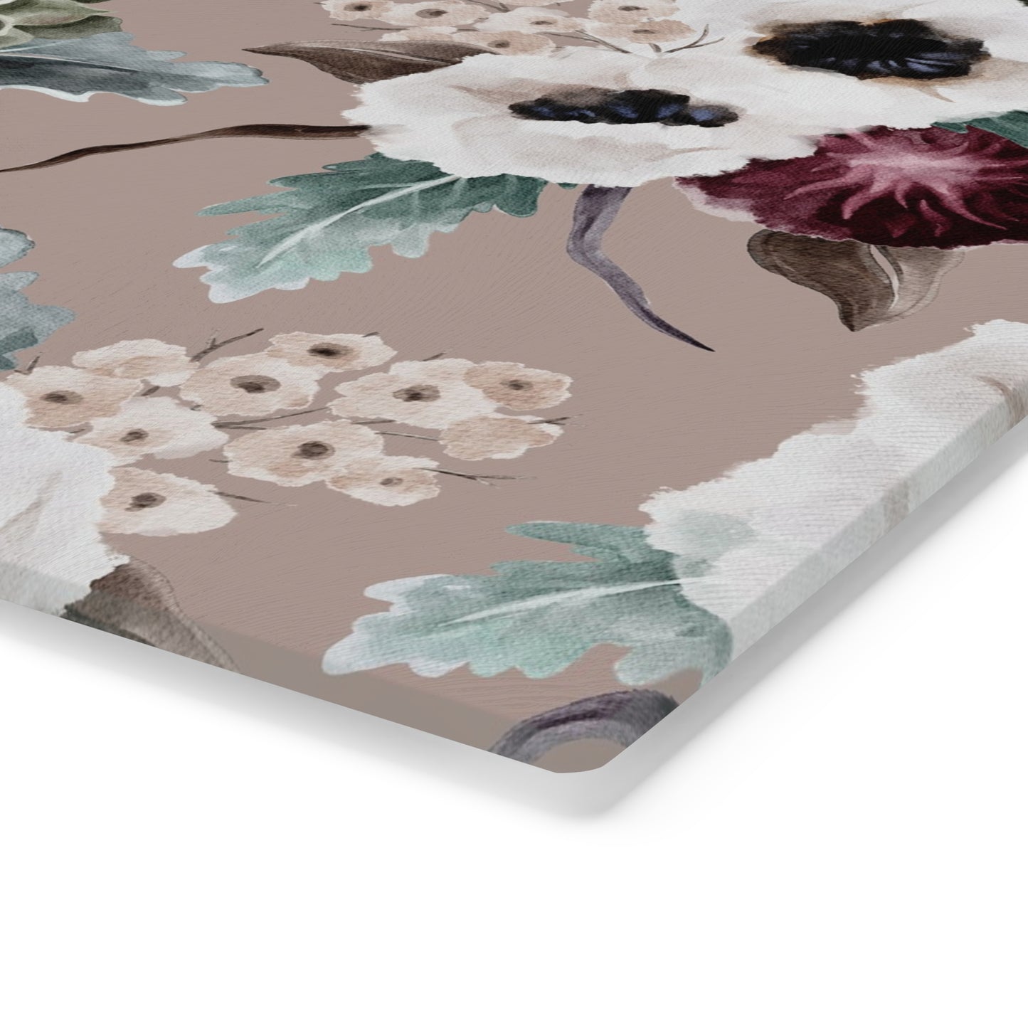 Hollyhock Cutting Board