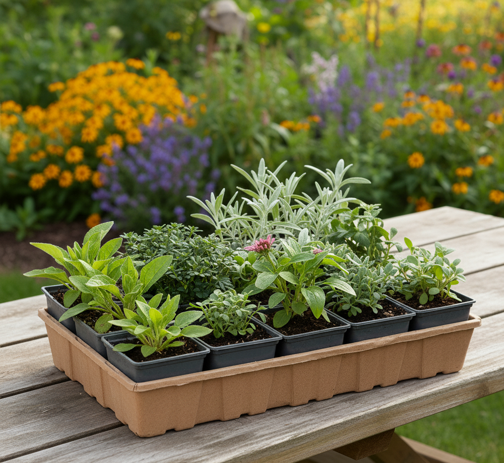 Nevermore Nursery Plant CSA Subscription Box Plants on Display