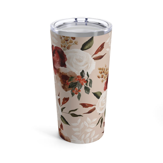 Fall Florals Garden Tumbler 20oz