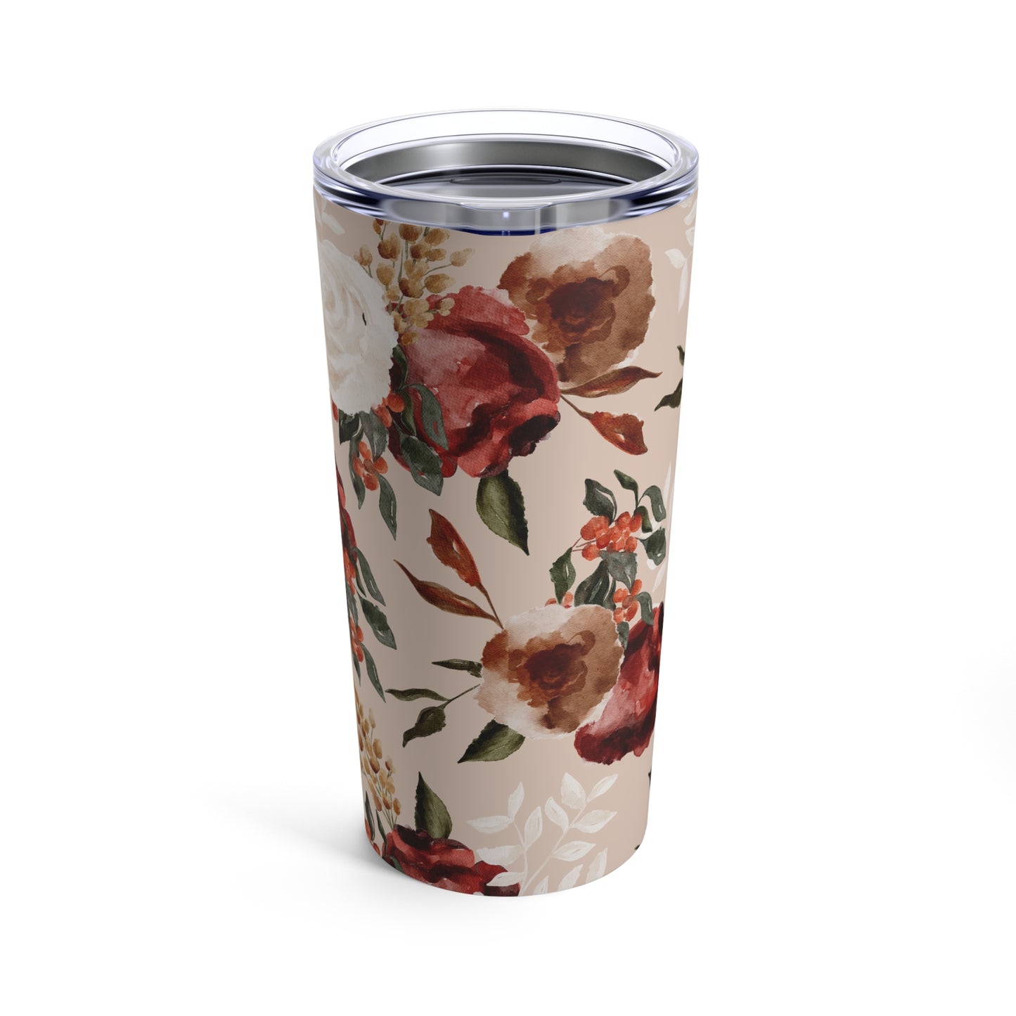 Fall Florals Garden Tumbler 20oz