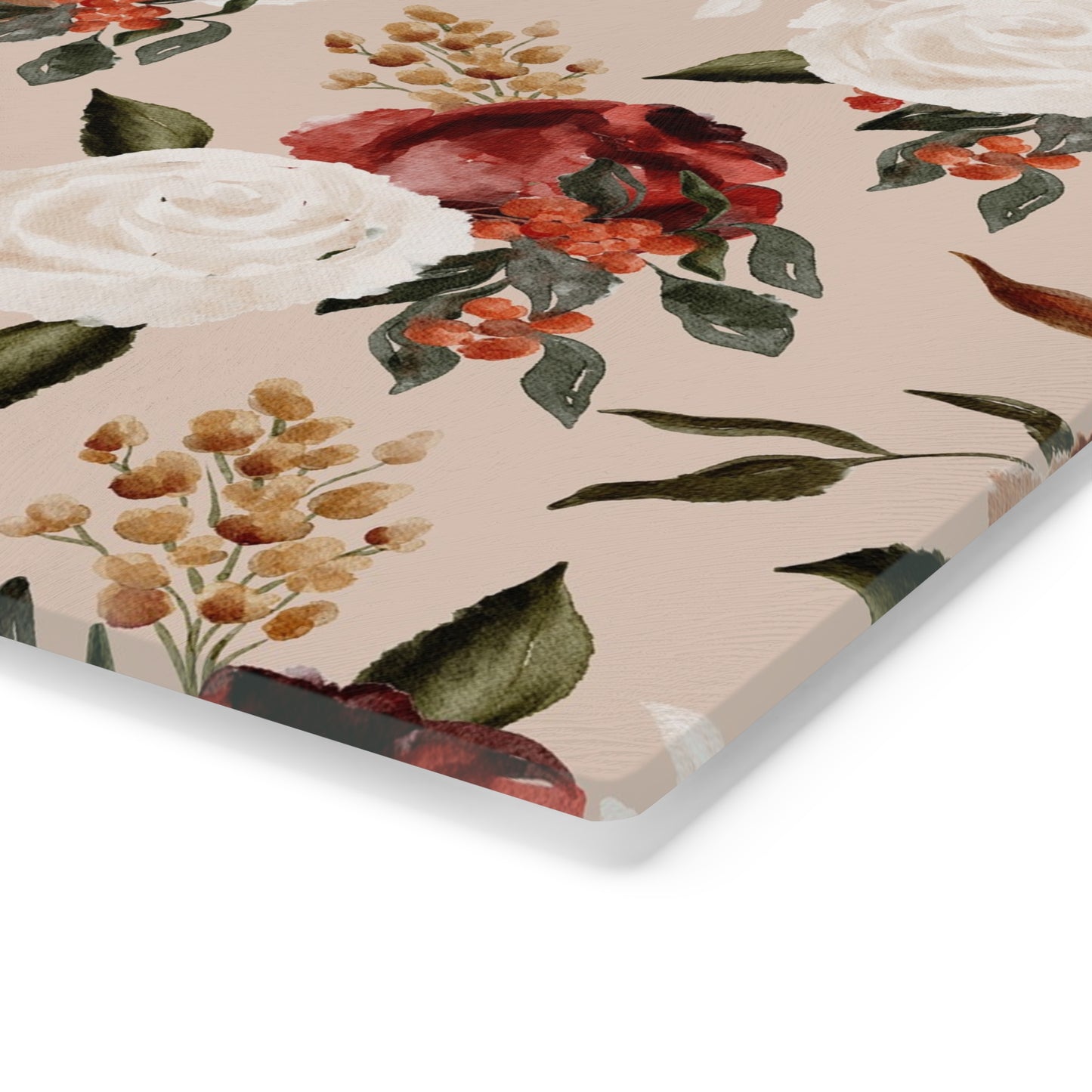 Fall Florals Cutting Board