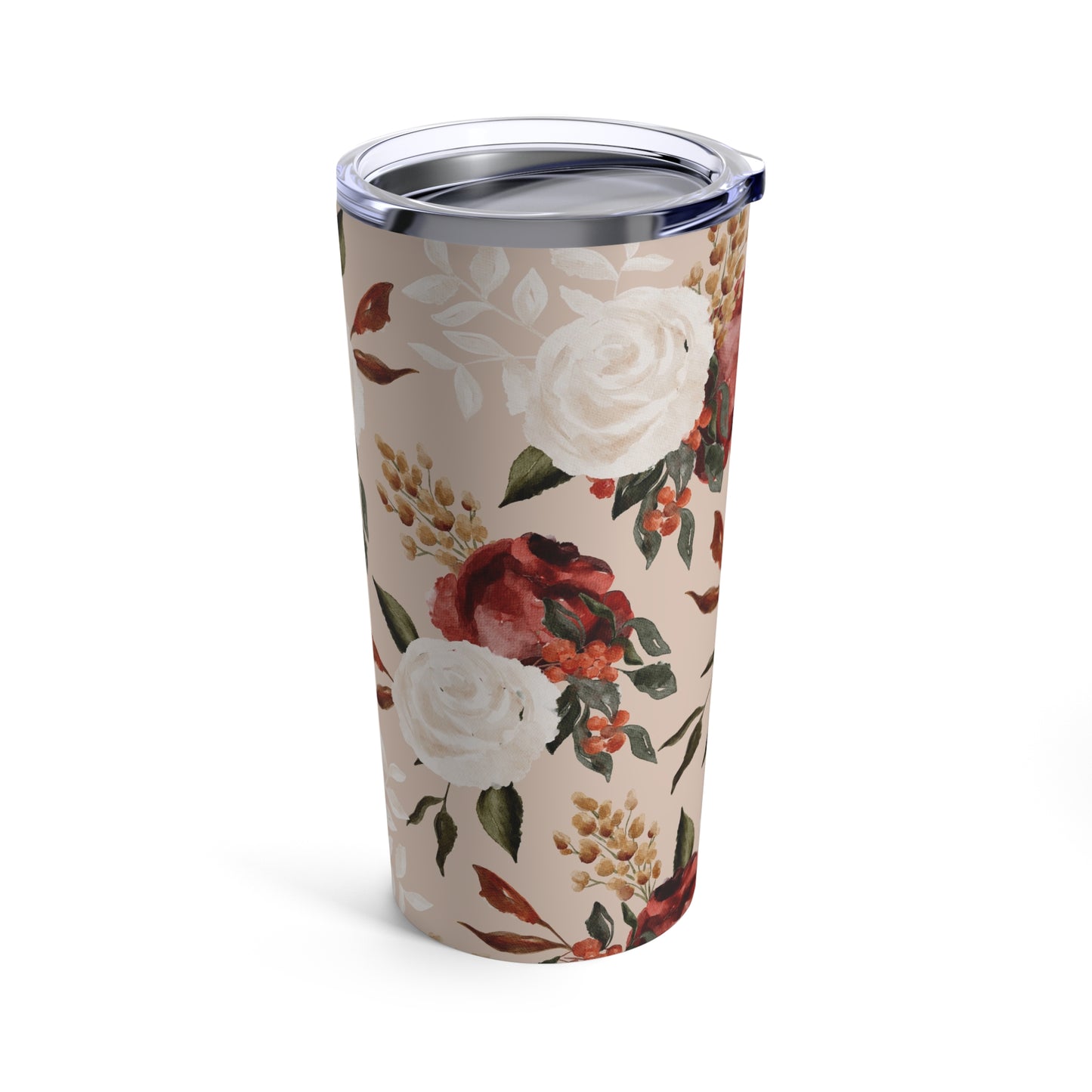 Fall Florals Garden Tumbler 20oz