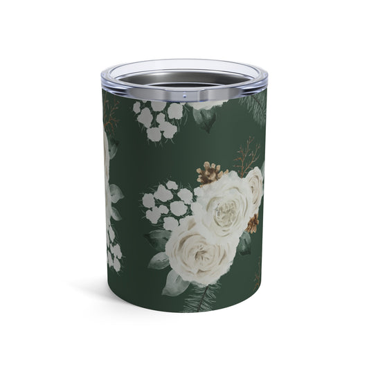 Evergreen Blooms Gardening Tumbler 10oz