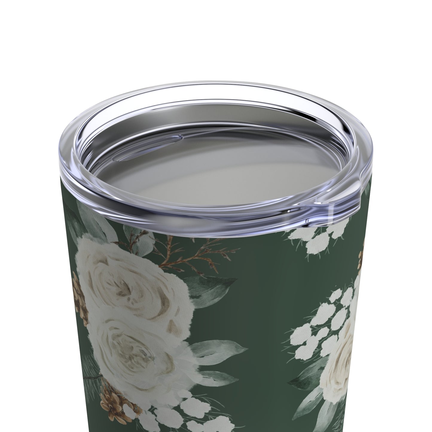 Evergreen Blooms Garden Tumbler 20oz