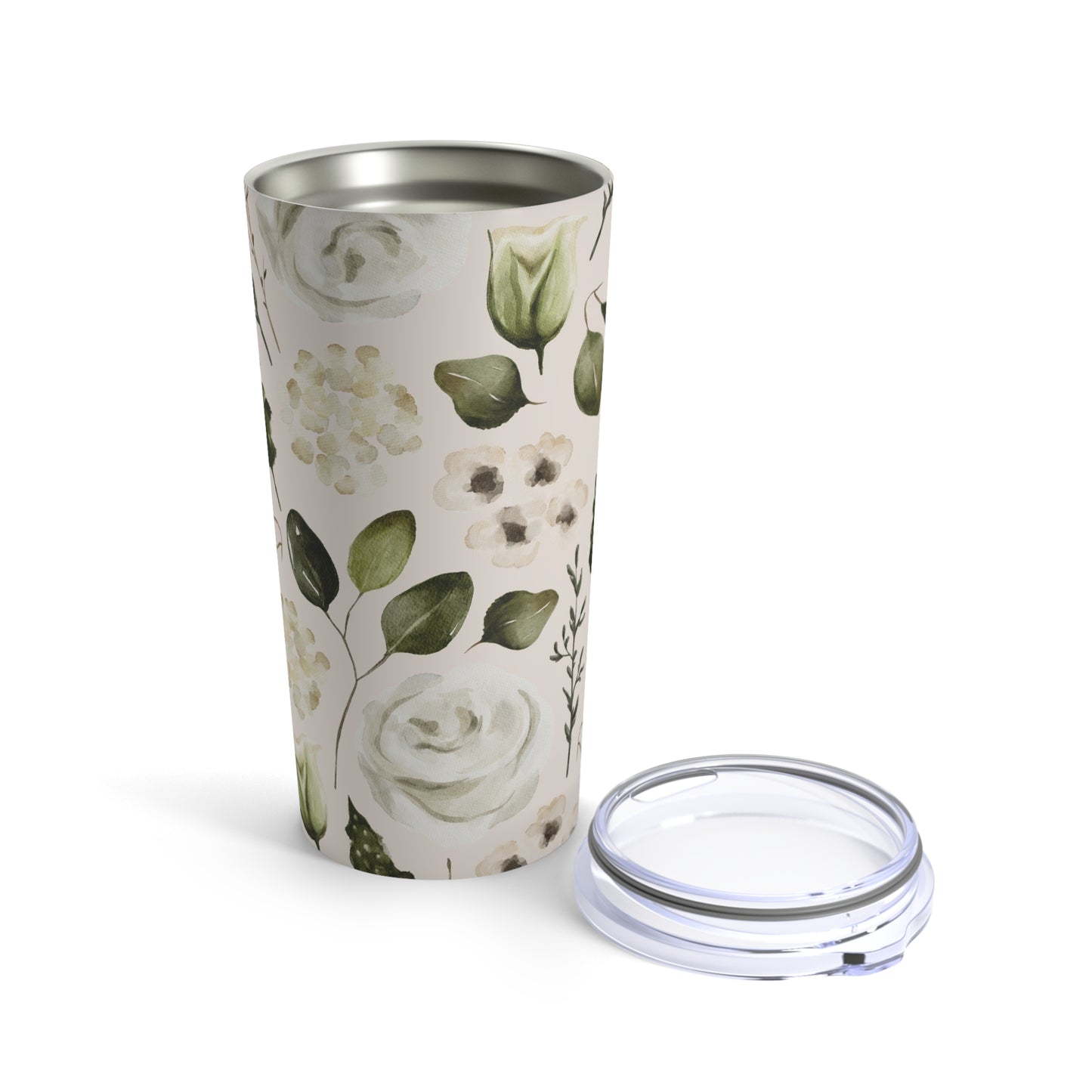 Spring Rose Garden Tumbler 20oz