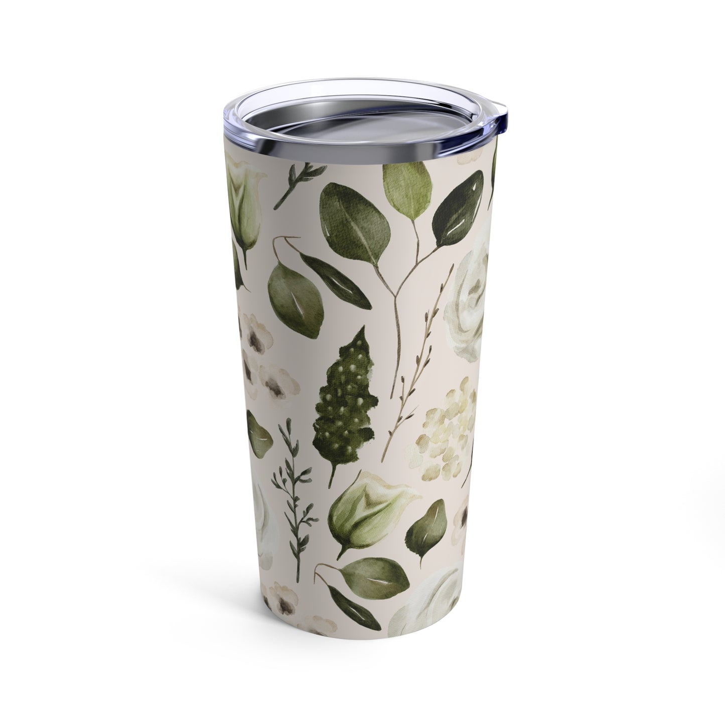 Spring Rose Garden Tumbler 20oz