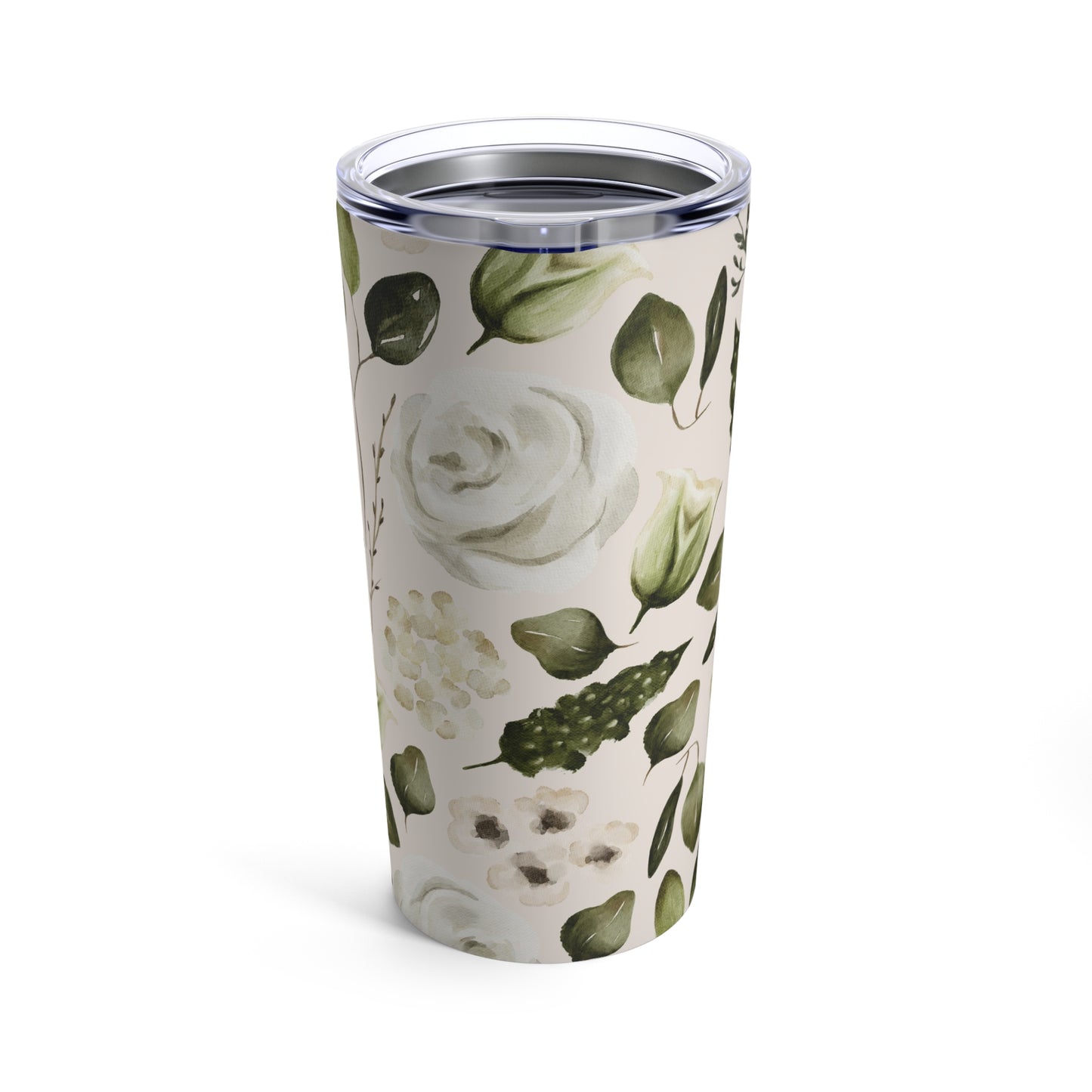 Spring Rose Garden Tumbler 20oz