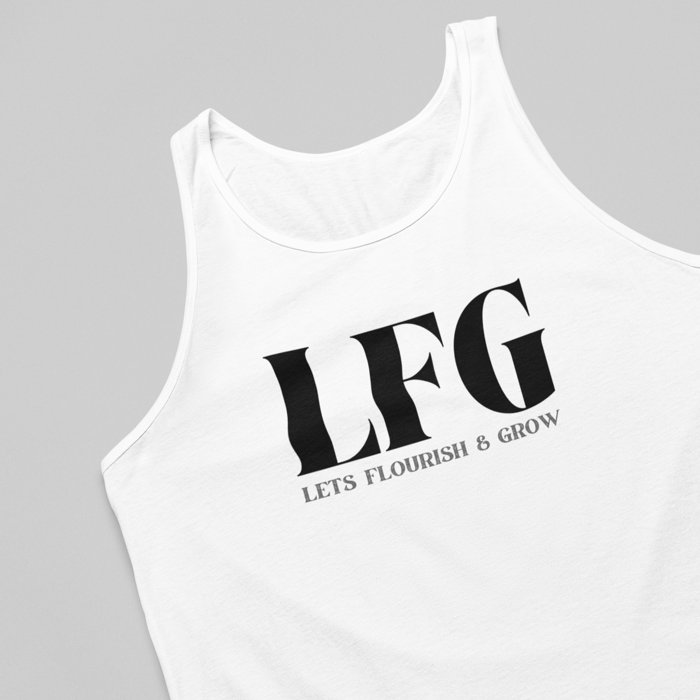 Let's Flourish and Grow Tank Top