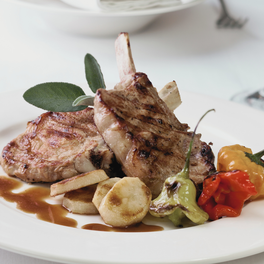 Example of pork recipe using sage. 